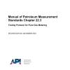 API MPMS Chapter 22.3:2025 pdf