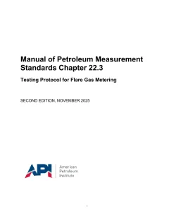 API MPMS Chapter 22.3:2025 pdf