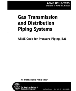 ASME B31.8-2025 pdf