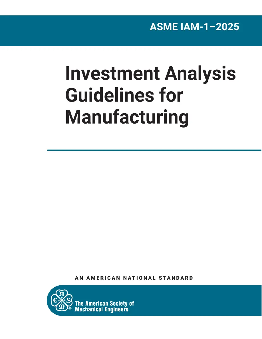 ASME IAM-1-2025 pdf