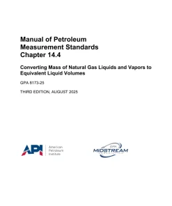 API MPMS Chapter 14.4:2025 pdf