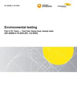 AS 60068.2.78:2026 pdf