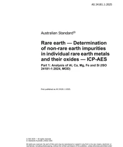 AS 24181.1:2025 pdf