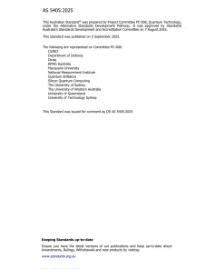 AS 5405:2025 pdf