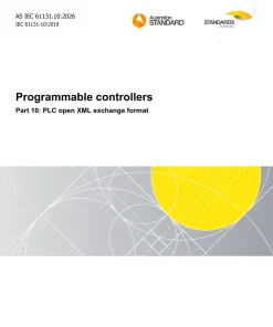 AS IEC 61131.10:2026 pdf