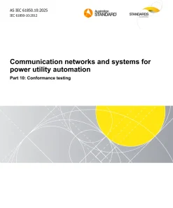 AS IEC 61850.10:2025 pdf