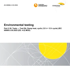 AS 60068.2.30:2026 pdf